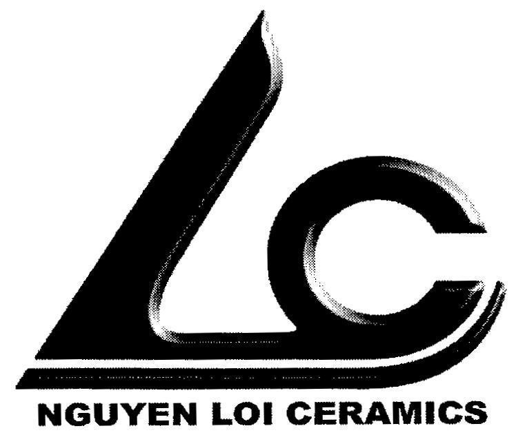 Mẫu nhãn hiệu LC NGUYEN LOI CERAMICS