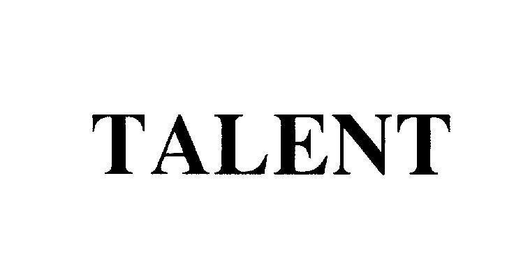 Mẫu nhãn hiệu TALENT