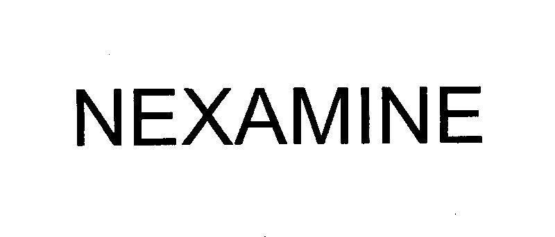 Mẫu nhãn hiệu NEXAMINE