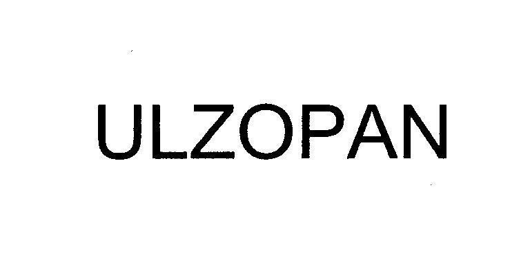 Mẫu nhãn hiệu ULZOPAN