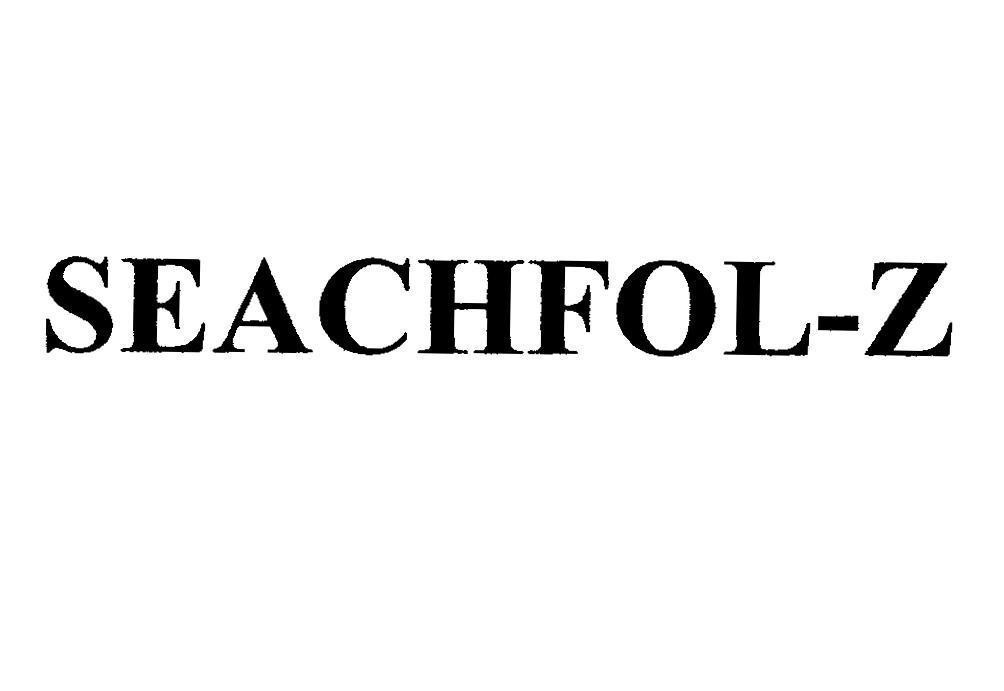 Mẫu nhãn hiệu SEACHFOL-Z