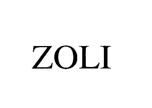 Mẫu nhãn hiệu ZOLI