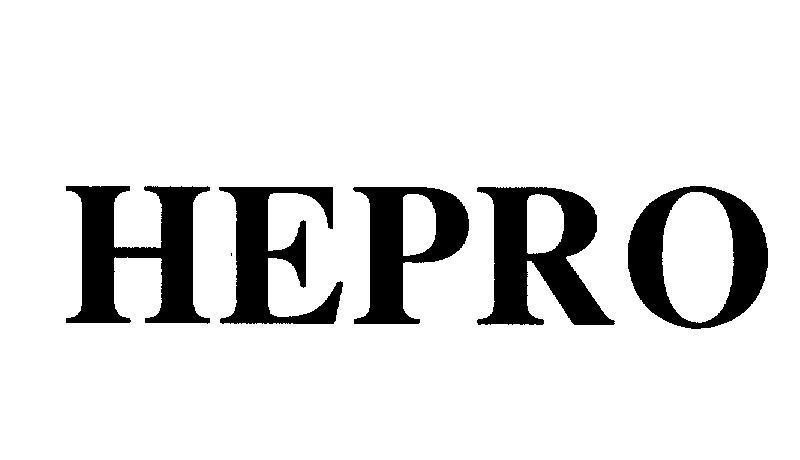 Mẫu nhãn hiệu HEPRO