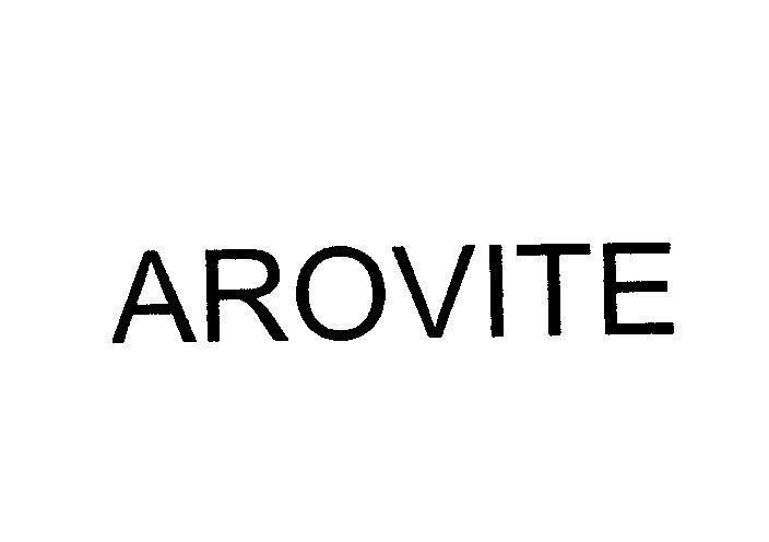 Mẫu nhãn hiệu AROVITE