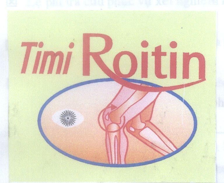 Mẫu nhãn hiệu TIMI R OITIN