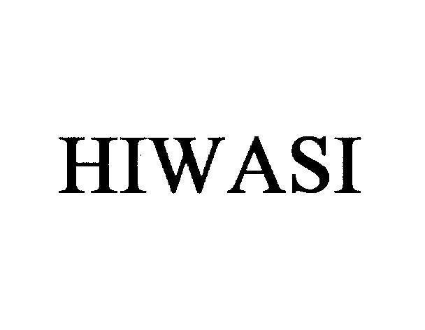 Mẫu nhãn hiệu HIWASI