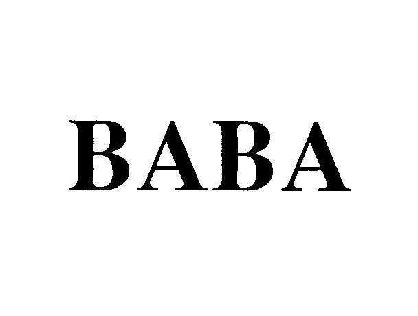 Mẫu nhãn hiệu BABA