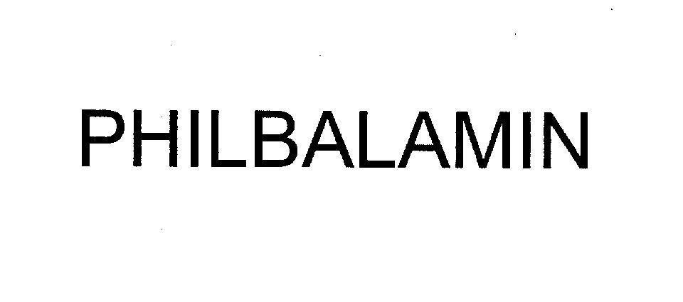 Mẫu nhãn hiệu PHILBALAMIN