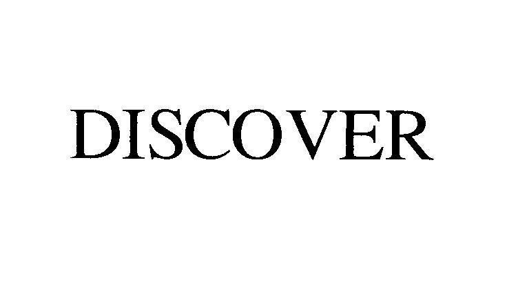 Mẫu nhãn hiệu DISCOVER