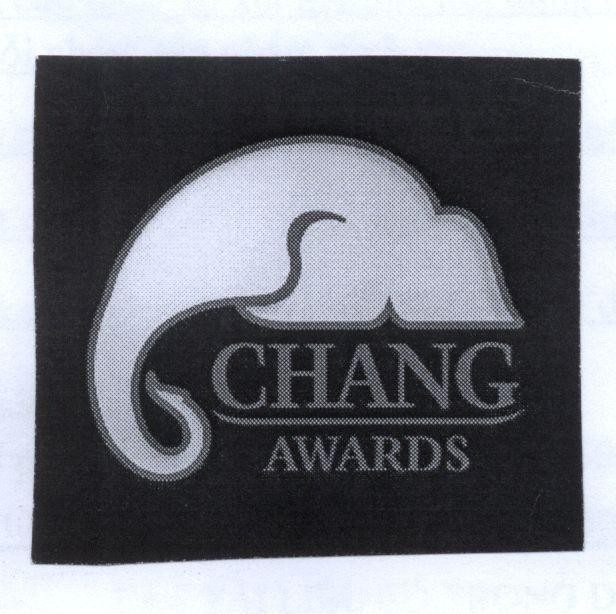 Mẫu nhãn hiệu CHANG AWARDS
