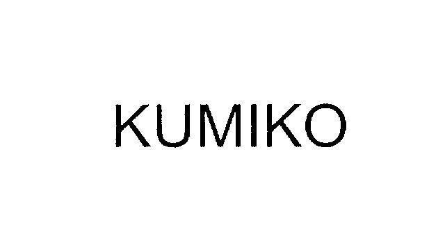 Mẫu nhãn hiệu KUMIKO