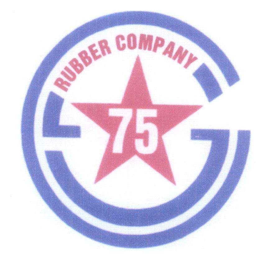 Mẫu nhãn hiệu RUBBER COMPANY 75 C S