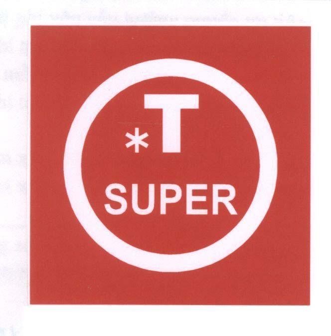 Mẫu nhãn hiệu T SUPER