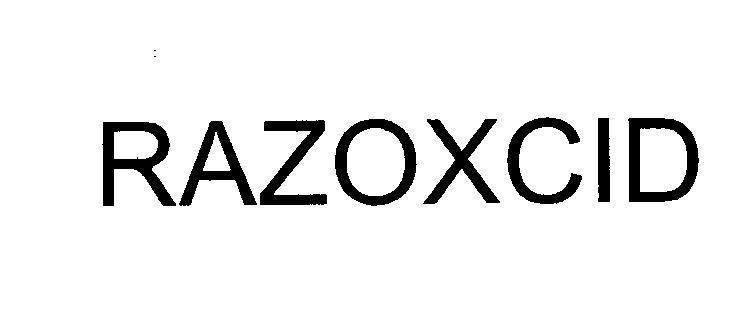 Mẫu nhãn hiệu RAZOXCID