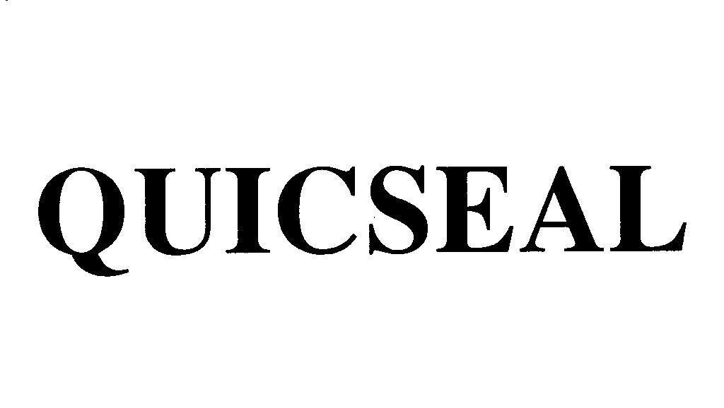 Mẫu nhãn hiệu QUICSEAL