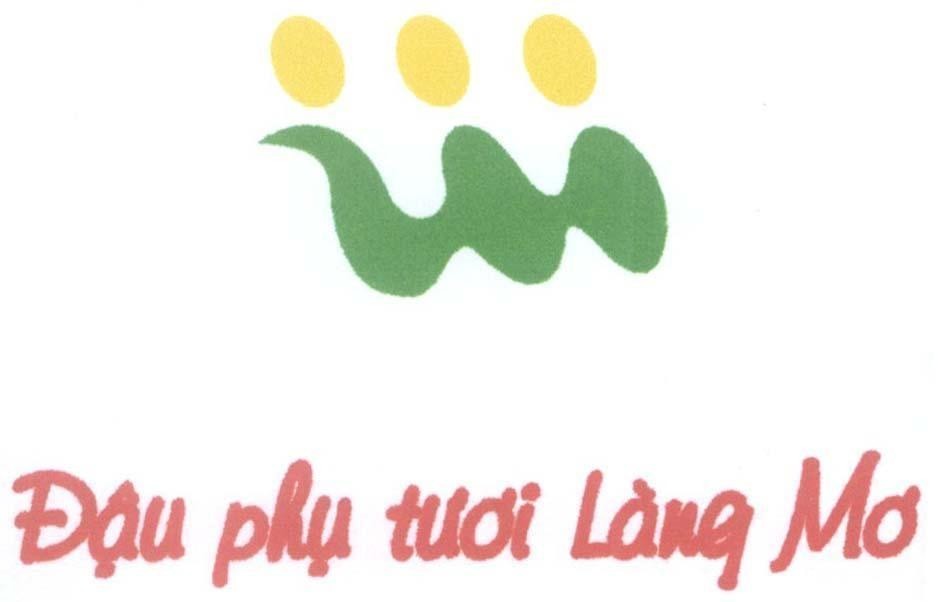 Mẫu nhãn hiệu Đậu phụ tươi làng Mơ
