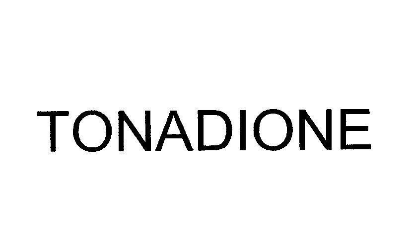 Mẫu nhãn hiệu TONADIONE
