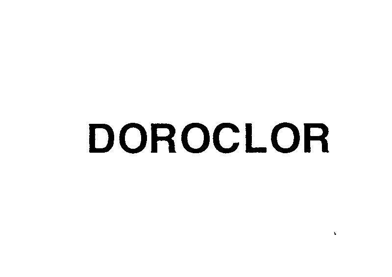Mẫu nhãn hiệu DOROCLOR