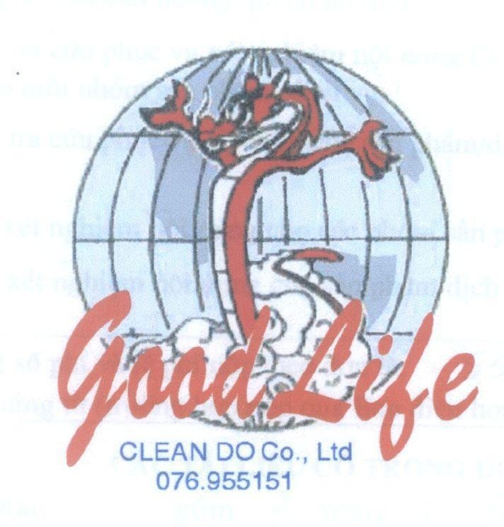 Mẫu nhãn hiệu Good Life CLEAN DO Co., Ltd