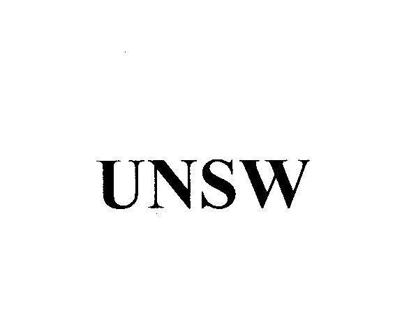 Mẫu nhãn hiệu UNSW