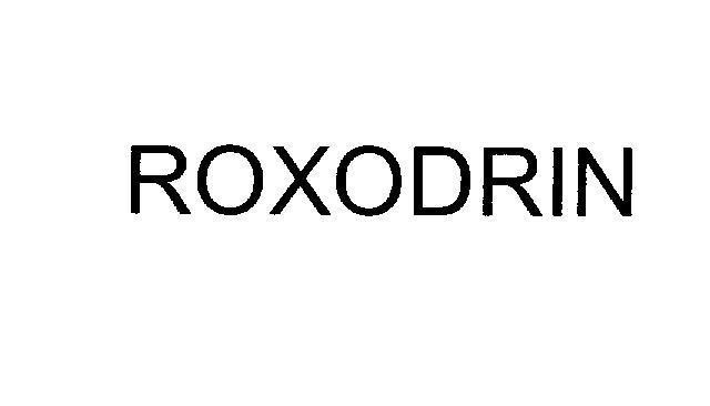 Mẫu nhãn hiệu ROXODRIN