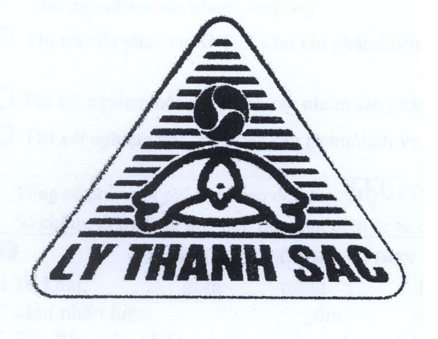 Mẫu nhãn hiệu LY THANH SAC