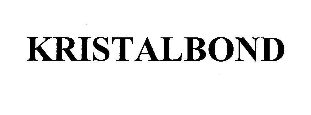 Mẫu nhãn hiệu KRISTALBOND