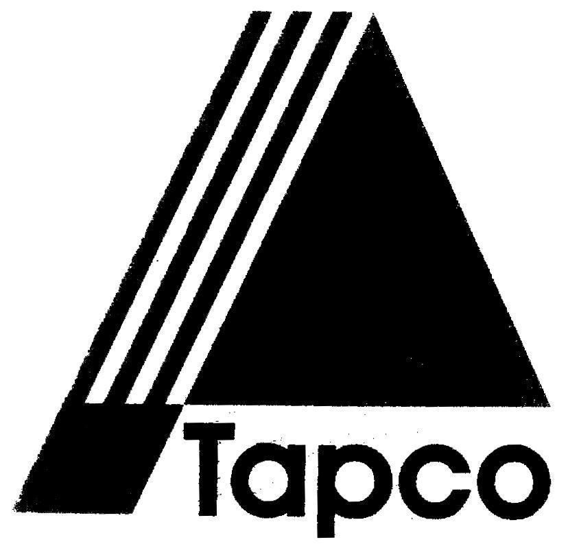 Mẫu nhãn hiệu TAPCO