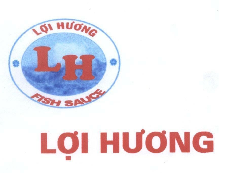 Mẫu nhãn hiệu LH Lợi Hương FISH SAUCE Lợi Hương