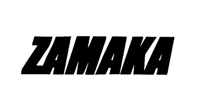 Mẫu nhãn hiệu ZAMAKA
