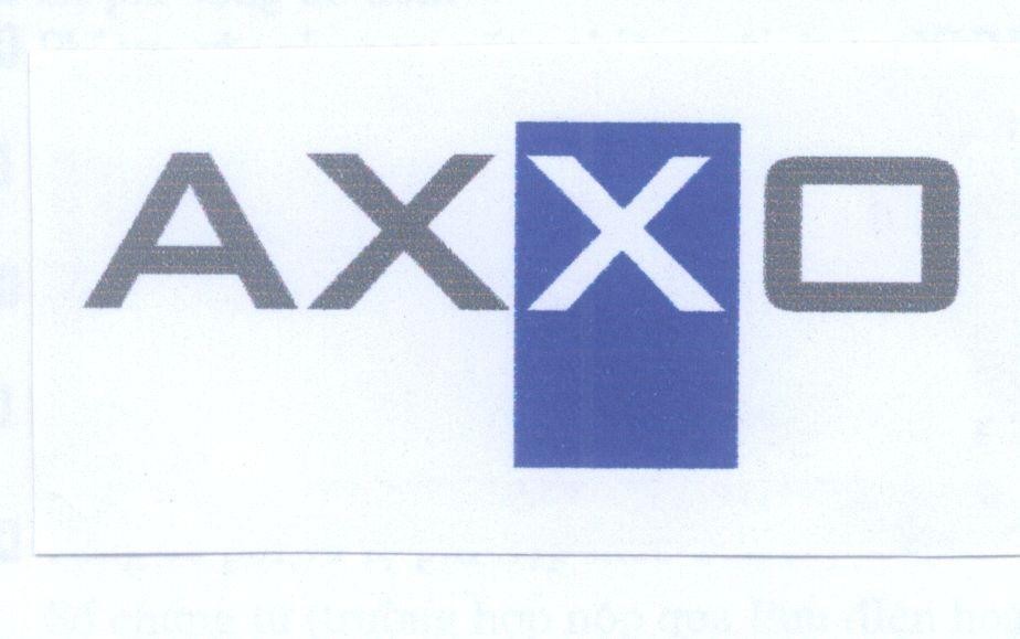 Mẫu nhãn hiệu AXXO