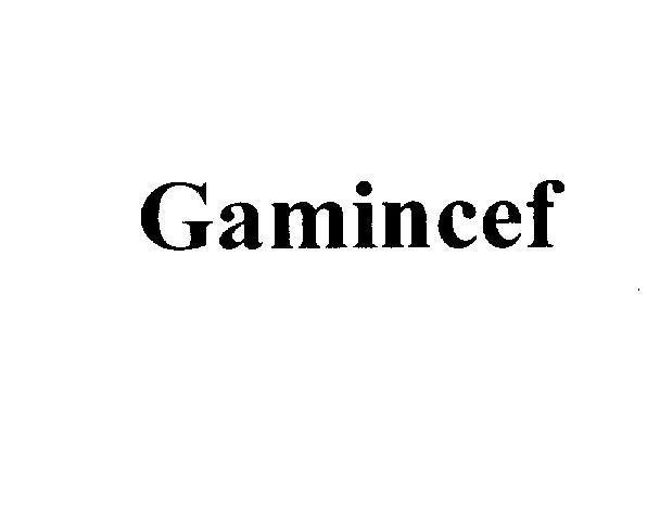 Mẫu nhãn hiệu Gamincef