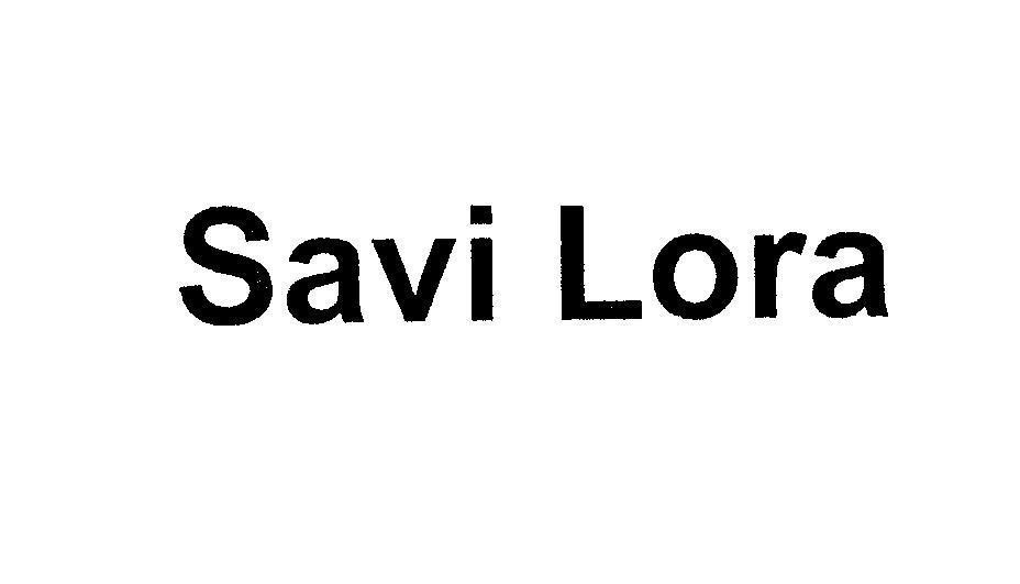 Mẫu nhãn hiệu Savi Lora
