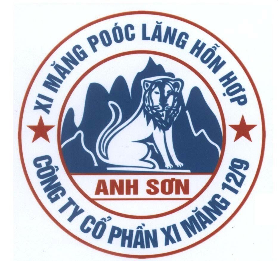 Mẫu nhãn hiệu ANH SON CONG TY CO PHAN XI MANG 12/9 Xi Măng Poóc Lăng Hỗn Hợp