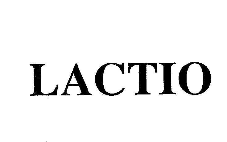 Mẫu nhãn hiệu LACTIO
