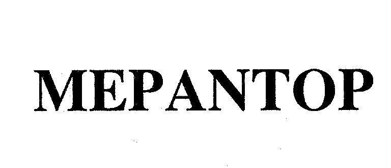 Mẫu nhãn hiệu MEPANTOP