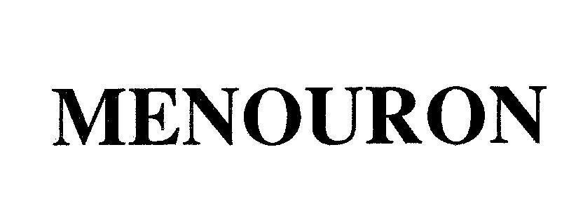Mẫu nhãn hiệu MENOURON