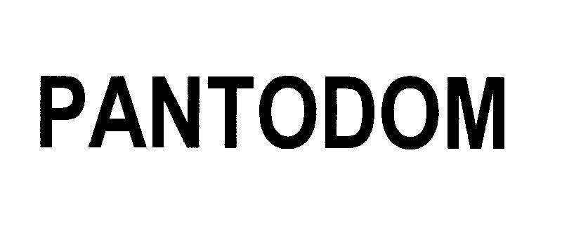 Mẫu nhãn hiệu PANTODOM