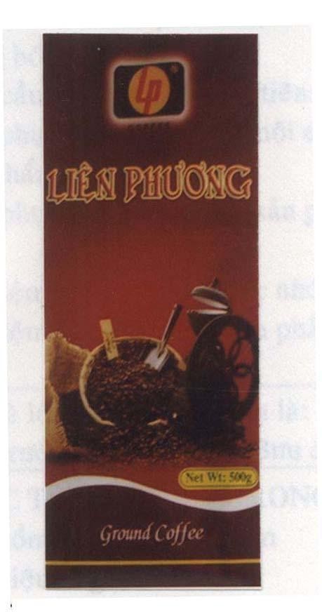 Mẫu nhãn hiệu LP LIÊN PHƯƠNG GROUND COFFEE