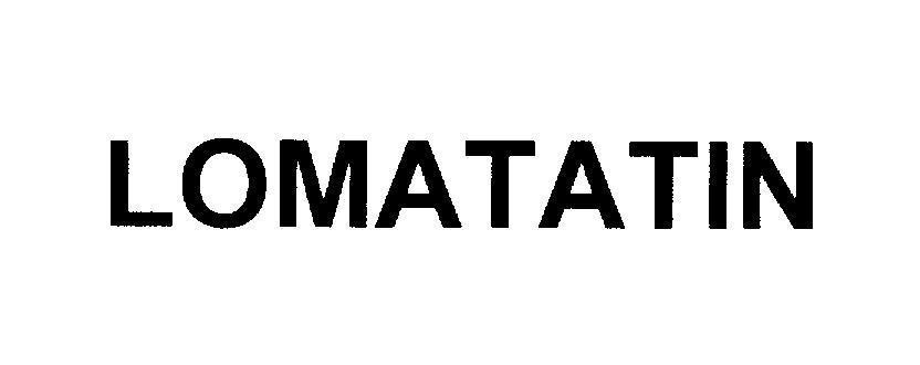 Mẫu nhãn hiệu LOMATATIN