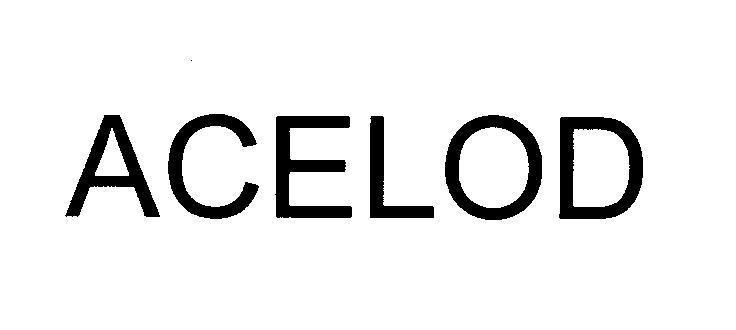 Mẫu nhãn hiệu ACELOD