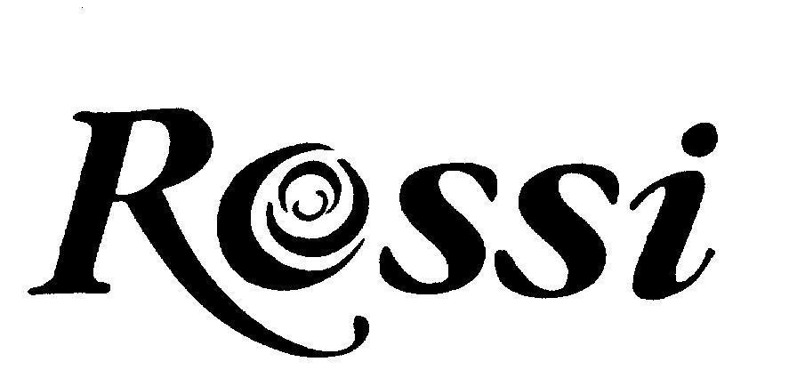 Mẫu nhãn hiệu ROSSI