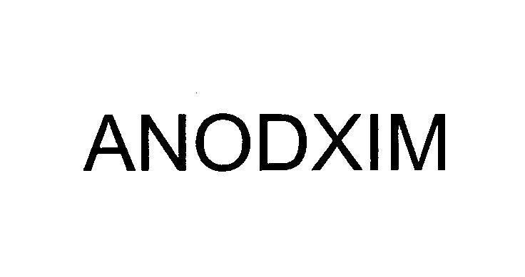 Mẫu nhãn hiệu ANODXIM