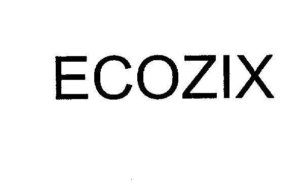 Mẫu nhãn hiệu ECOZIX