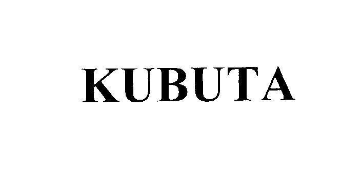 Mẫu nhãn hiệu KUBUTA