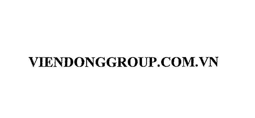 Mẫu nhãn hiệu VIENDONGGROUP.COM.VN