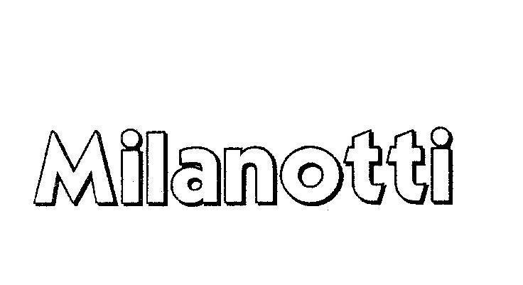 Mẫu nhãn hiệu Milanotti