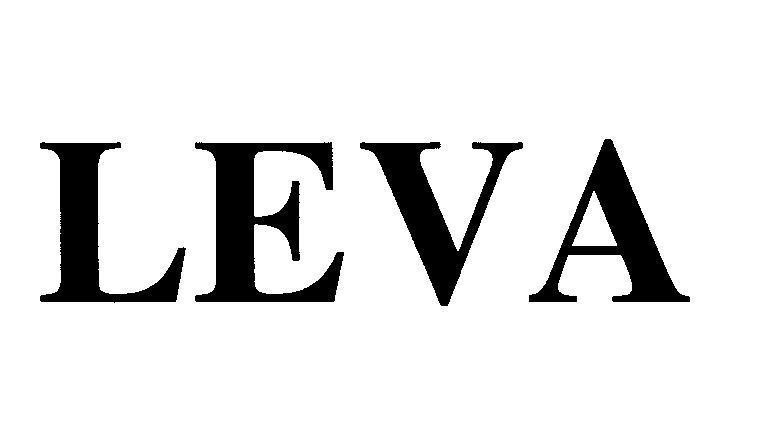 Mẫu nhãn hiệu LEVA