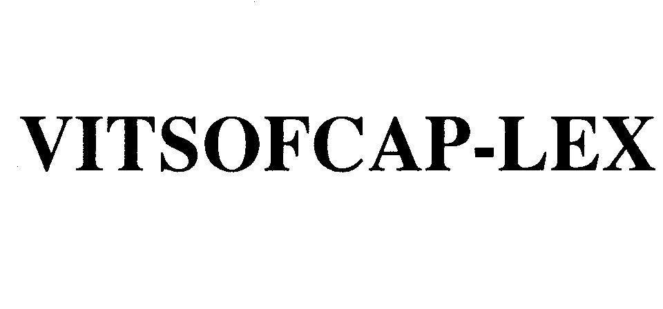 Mẫu nhãn hiệu VITSOFCAP-LEX