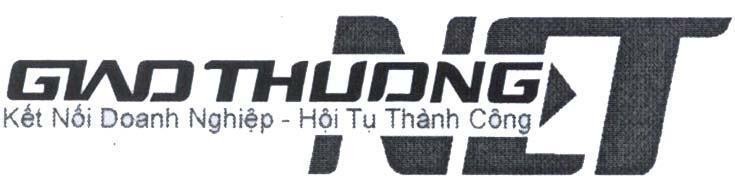 Mẫu nhãn hiệu GIAO THUONG NET kết nối doanh nghiệp - hội tụ thành công